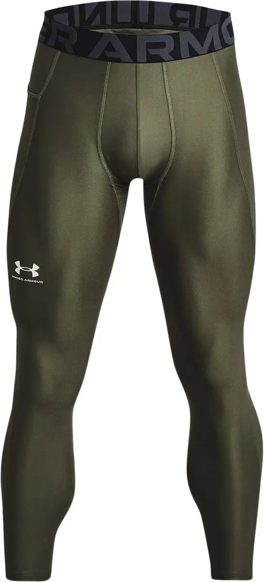 Under Armour HeatGear Tight Heren - Maat S - Groen
