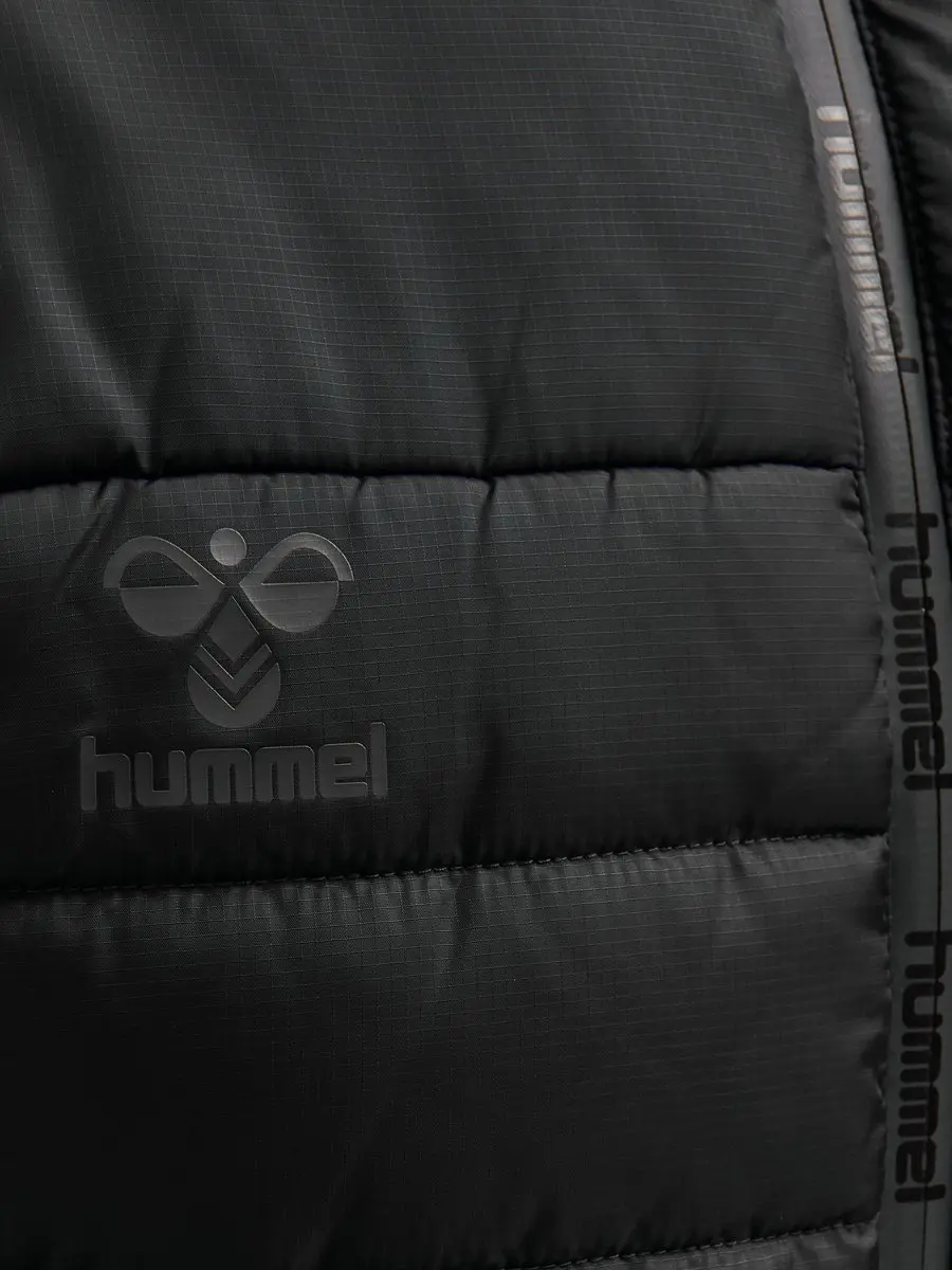 Hummel HML North Quilted Hood Jacket 206687 - S - Zwart