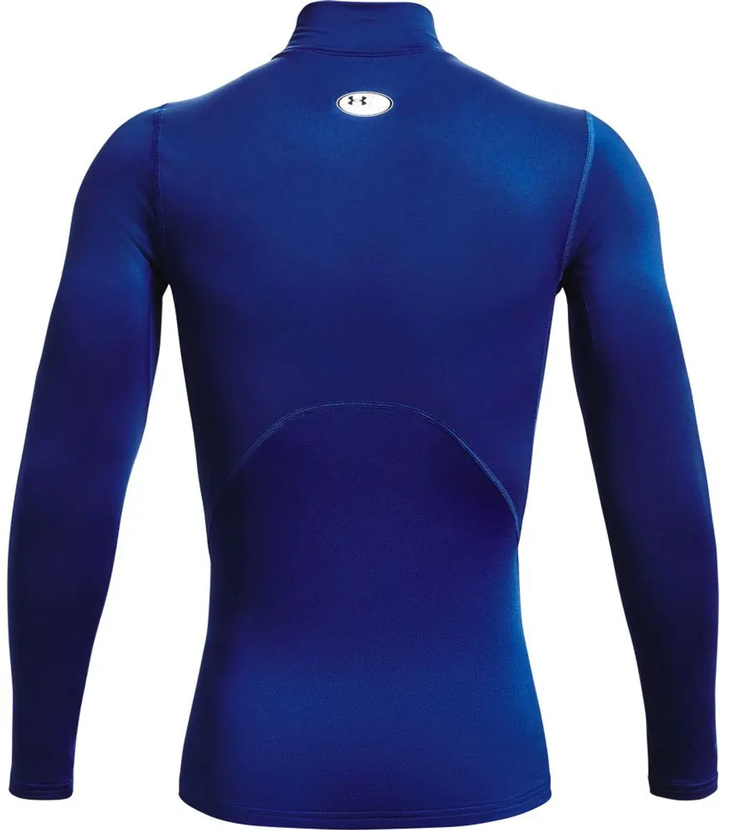 Under Armour ColdGear Compression Mock Shirt 1366072 - XXL - Blue 400 - afbeelding 6 van 6