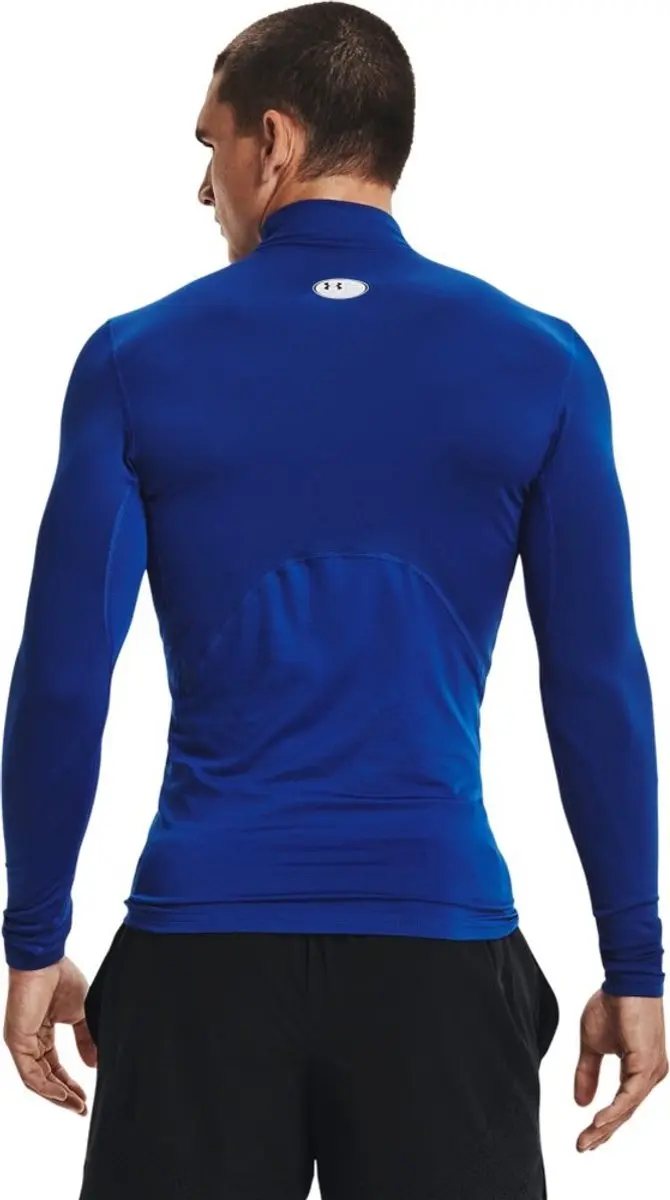 Under Armour ColdGear Compression Mock Shirt 1366072 - XXL - Blue 400