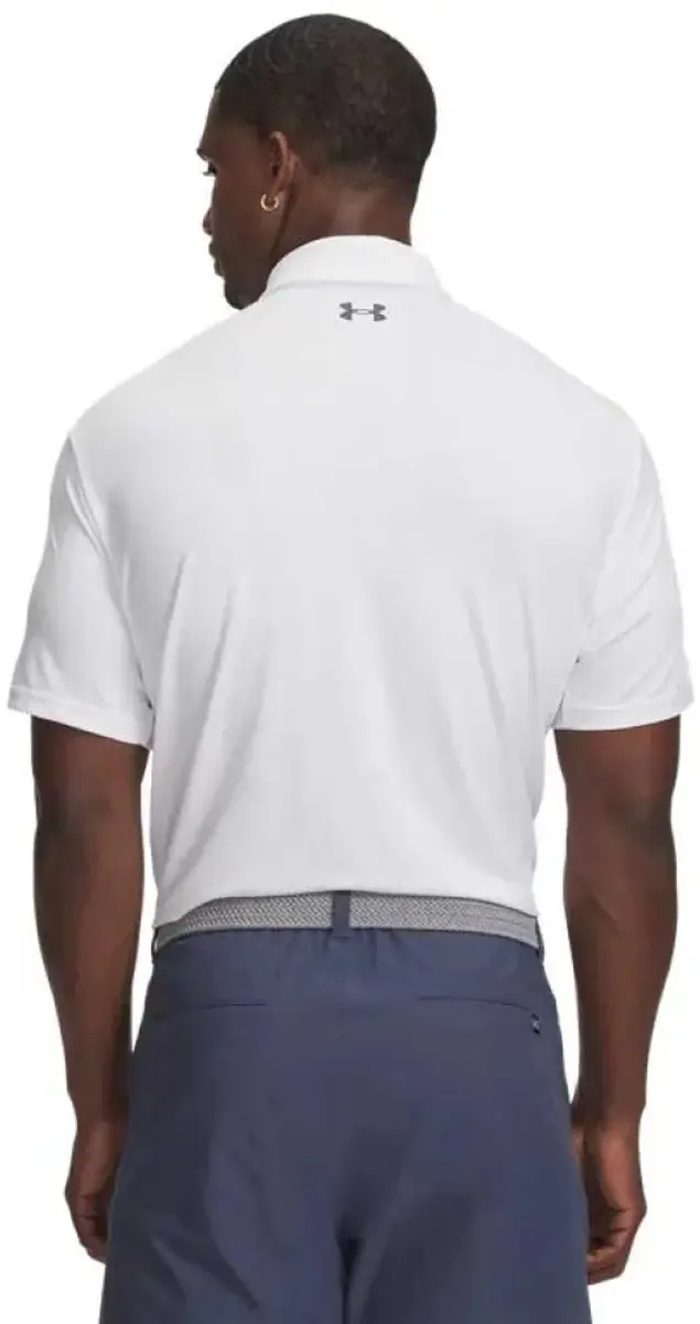 Under Armour Heren Playoff Golf Polo 3.0 Micro Camo Wit M