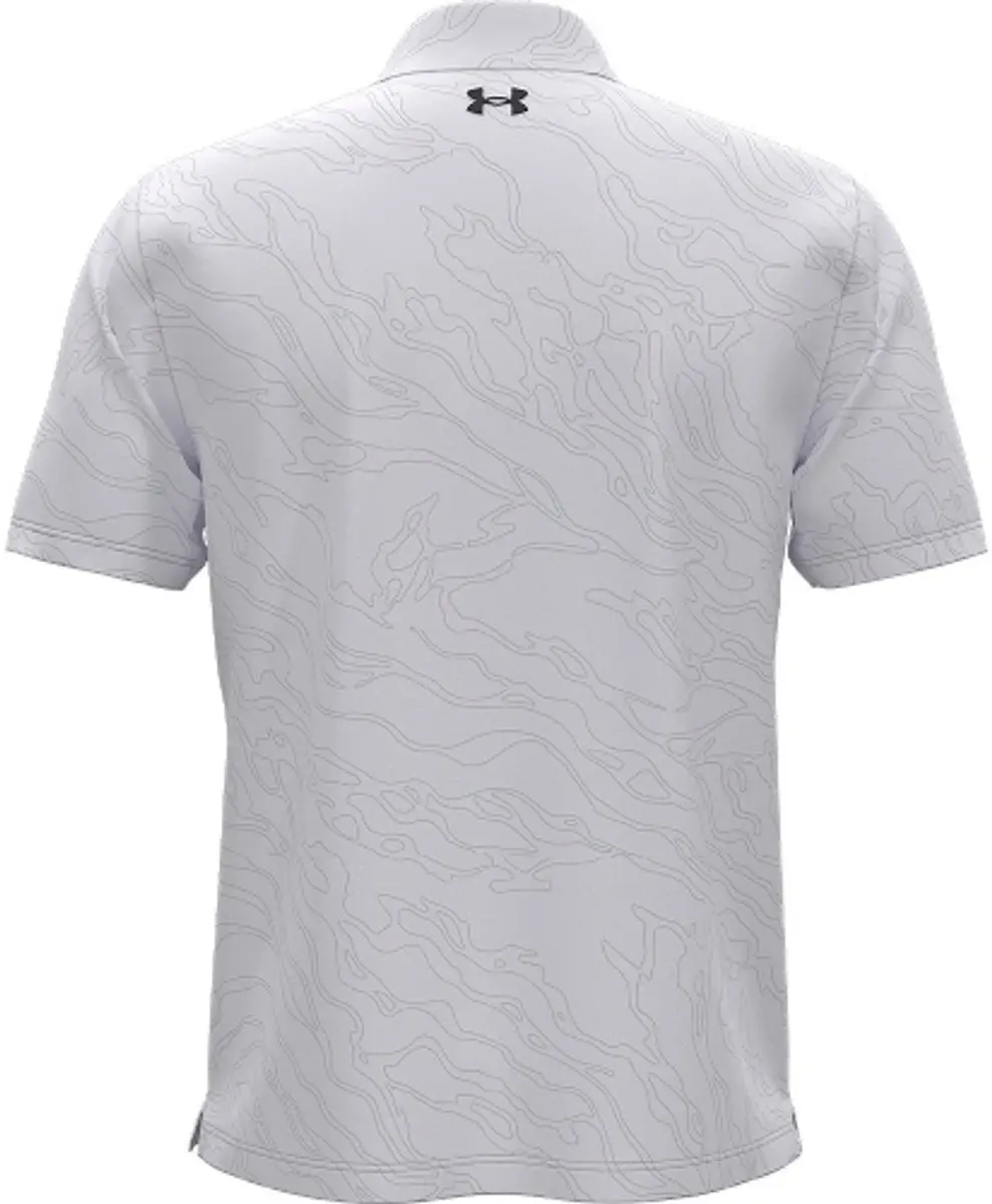 Under Armour Heren Playoff Golf Polo 3.0 Micro Camo Wit M