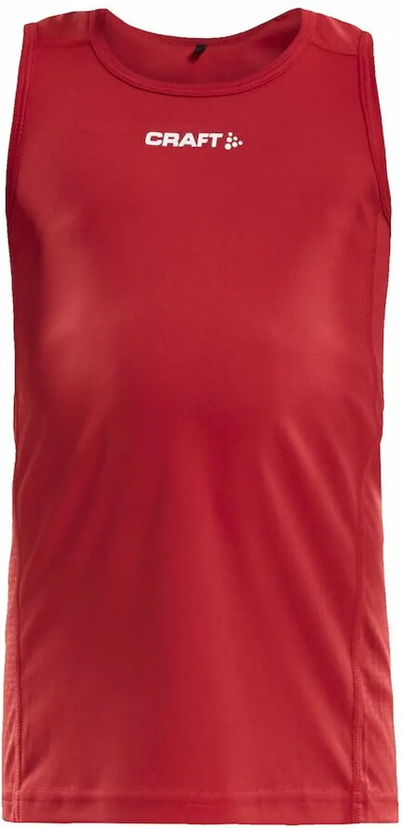 Craft Rush Singlet Kinderen 134/140 - Rood