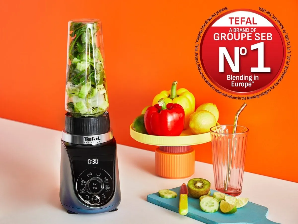 Tefal Blend Up BL19H4 Blender 1000W - Blauw