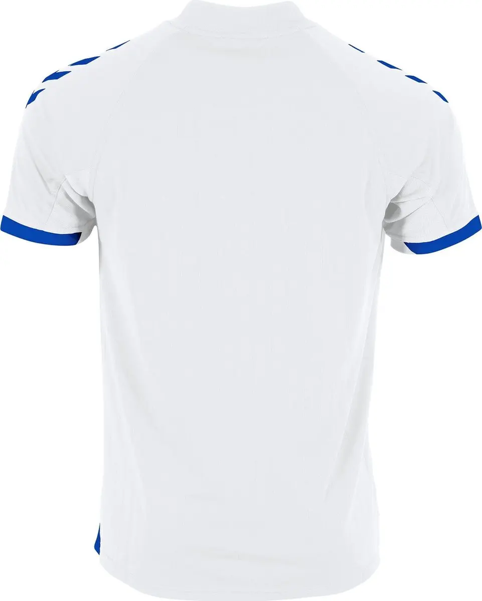 Hummel Fyn Shirt Korte Mouw Kinderen 152 - Wit/Royal