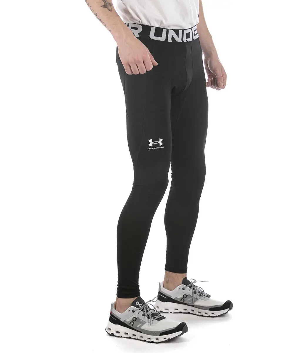 Under Armour UA CG Armour Leggings Heren - Zwart/Wit L