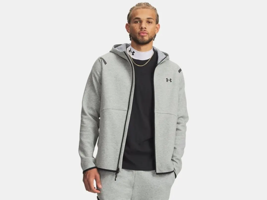 Under Armour Unstoppable Fleece Sportvest - Grijs XL