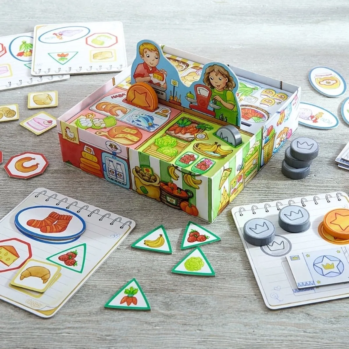 Haba Boodschappen Doen - Speelgoedset 302783 - 2-4 Spelers