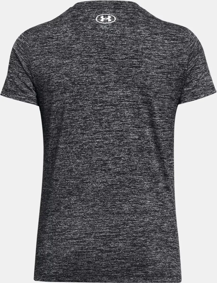 Under Armour Tech Twist Shirt Dames XS - Zwart - afbeelding 6 van 6