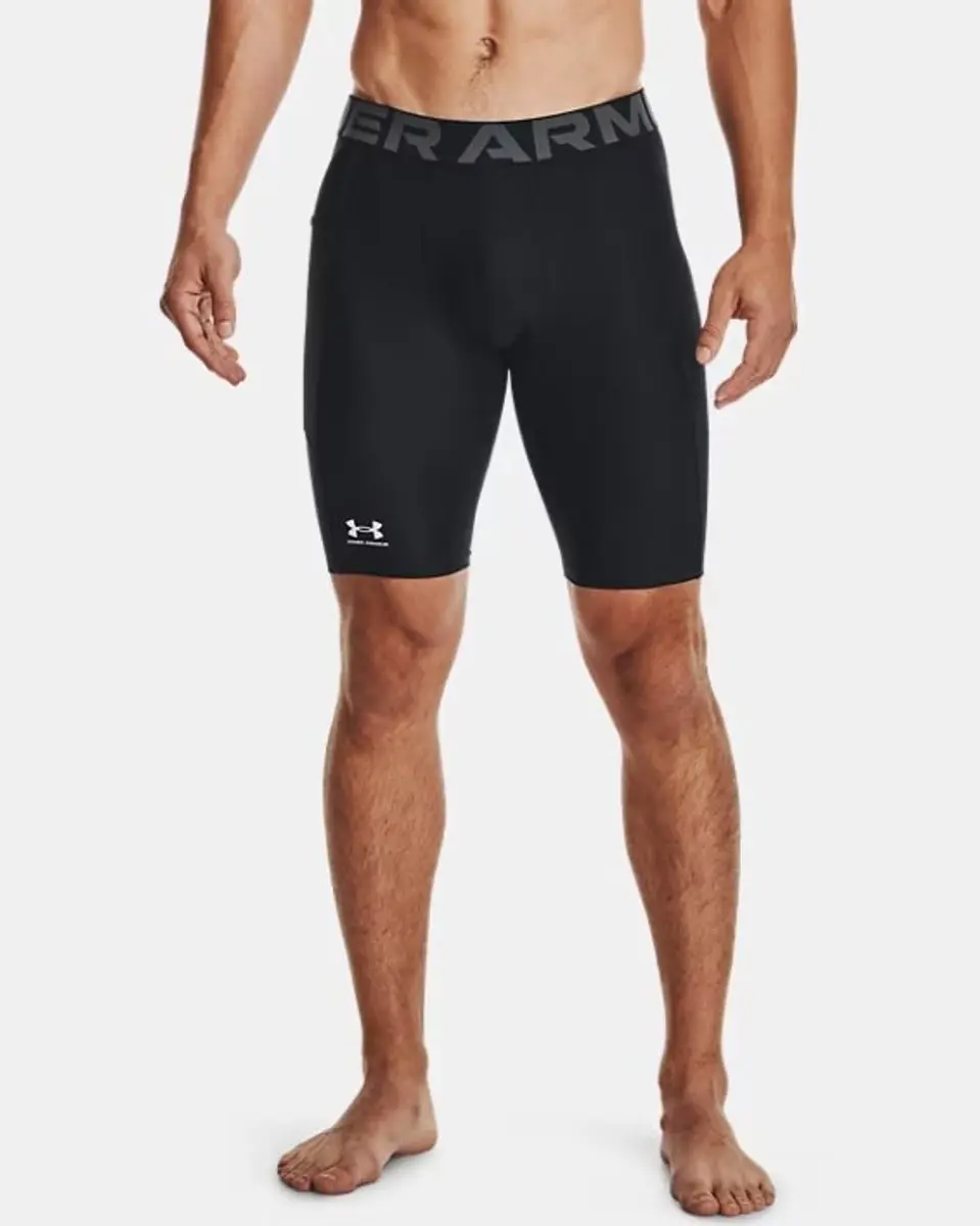 Under Armour HeatGear Short Sportbroek Mannen S - Zwart