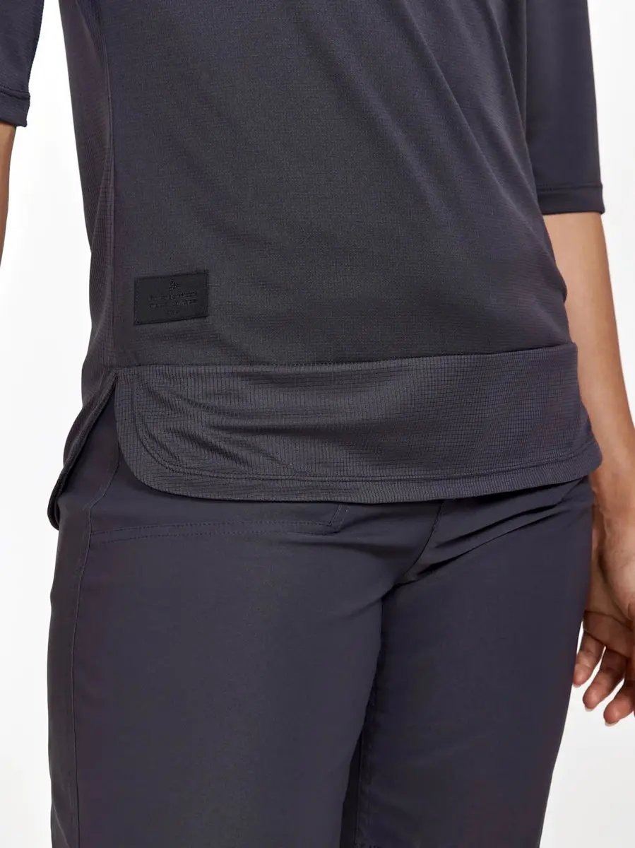 Craft Core Offroad XT SS Dames Fietsshirt - Grijs M