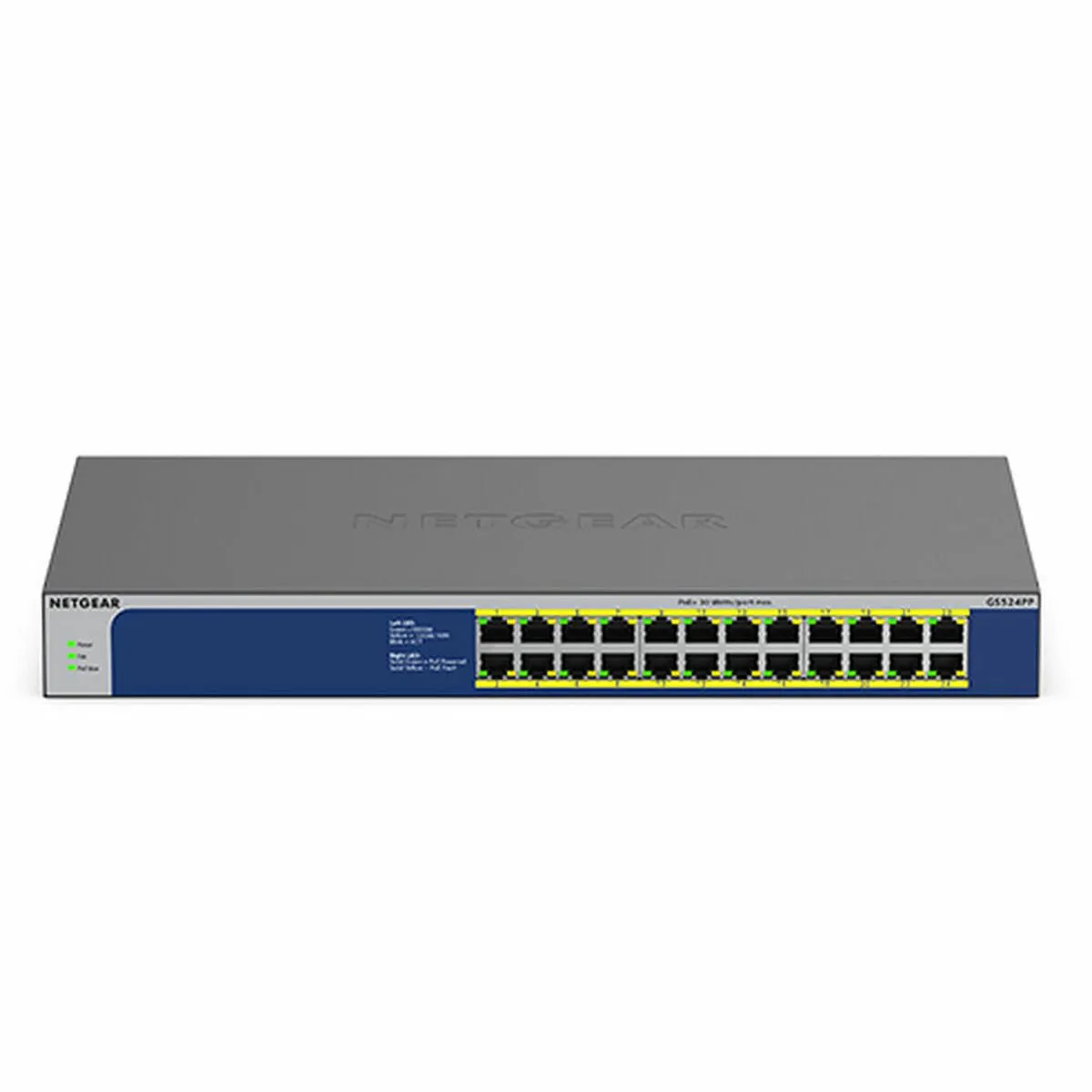 Netgear GS524PP 24-Poort PoE Switch 1Gbps - 300W