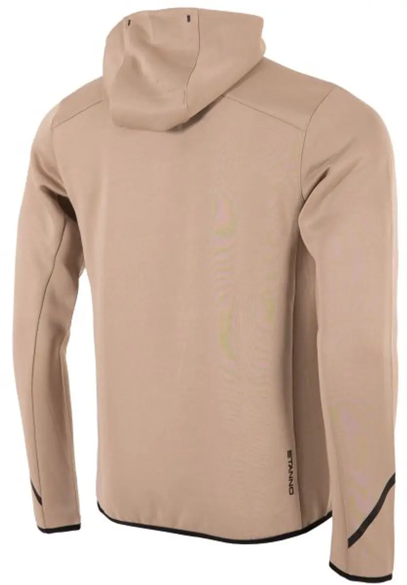 Stanno Plaza Hooded Half Zip Top - M - Beige