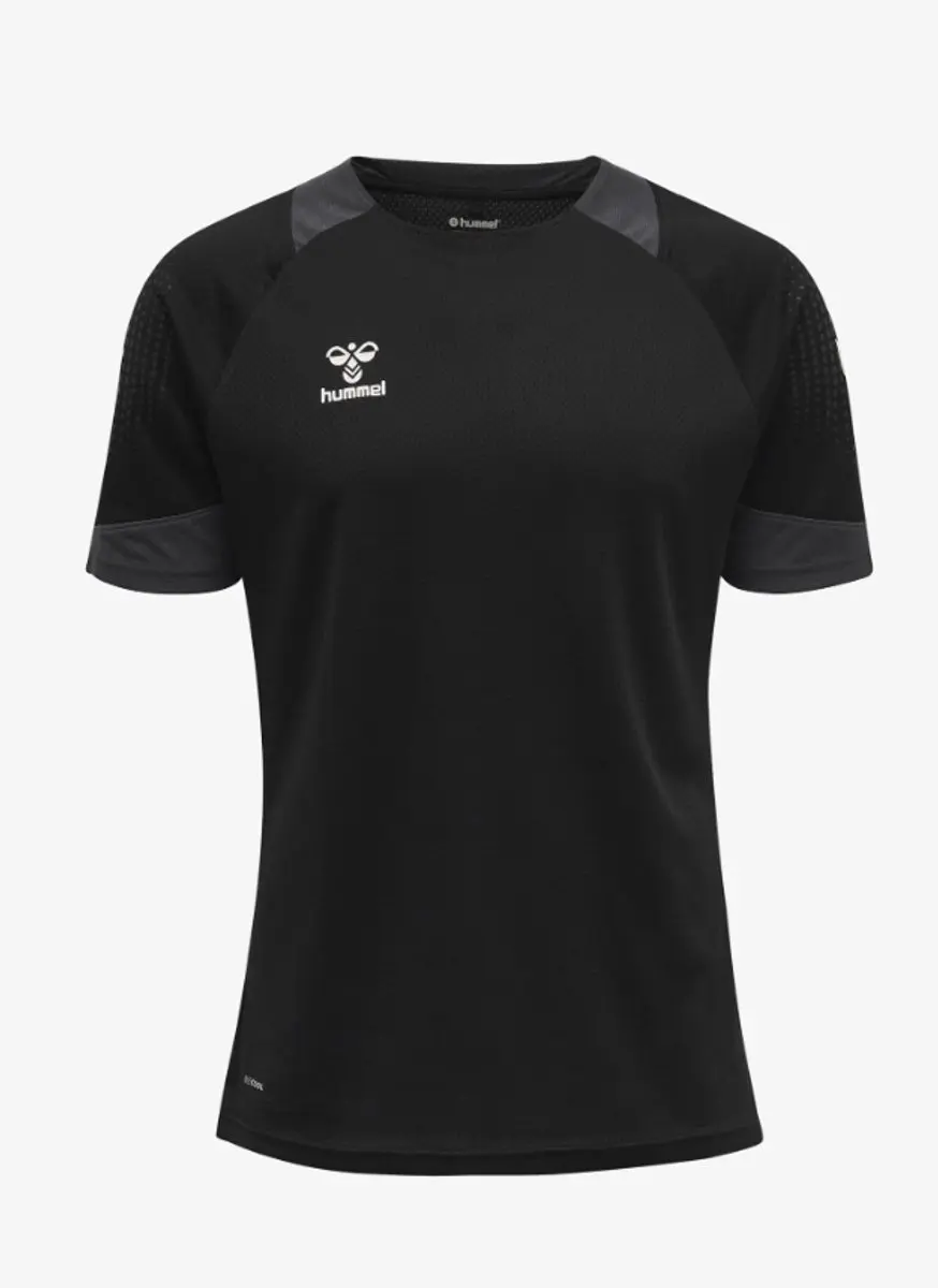 Hummel Sportshirt Zwart - Maat S