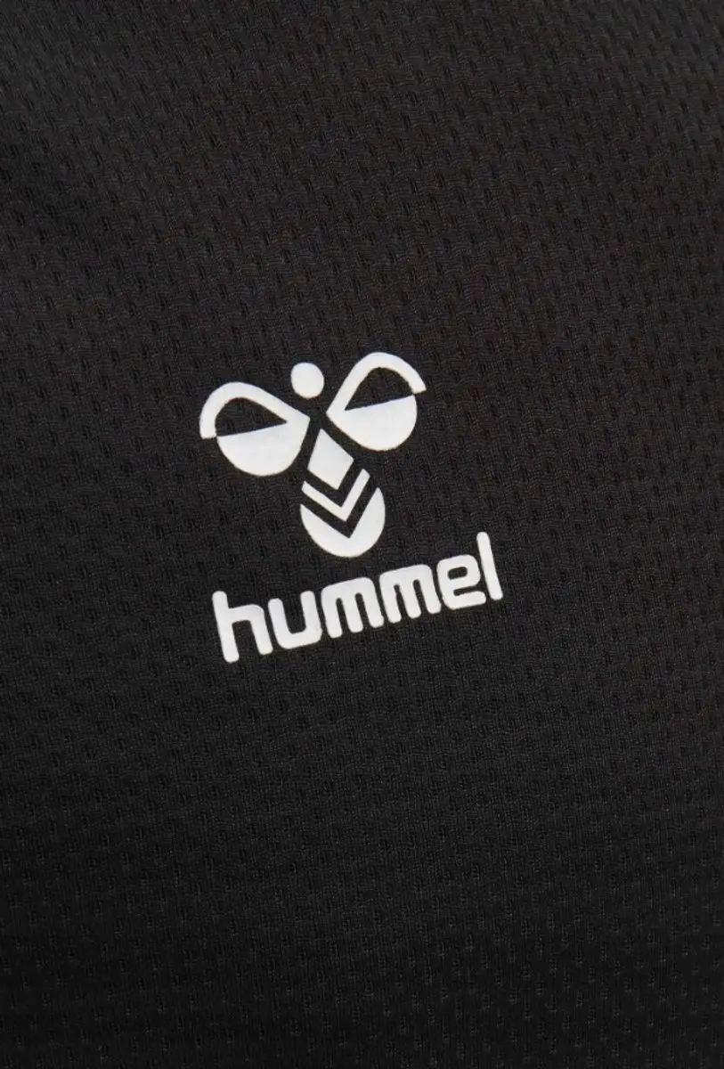Hummel Sportshirt Zwart - Maat S