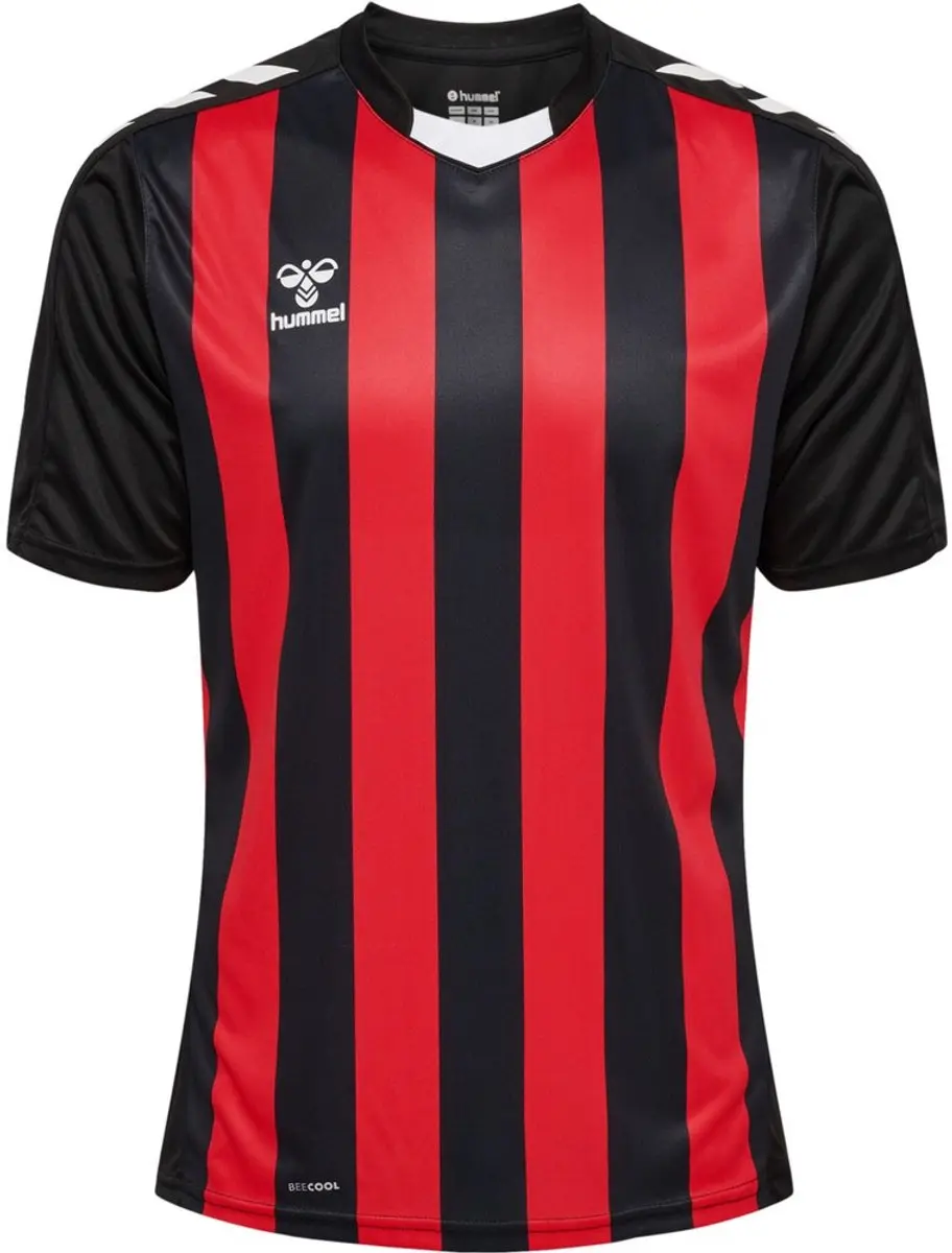 hummel HMLcore XK Striped Jersey Kortarm - 2XL - Zwart