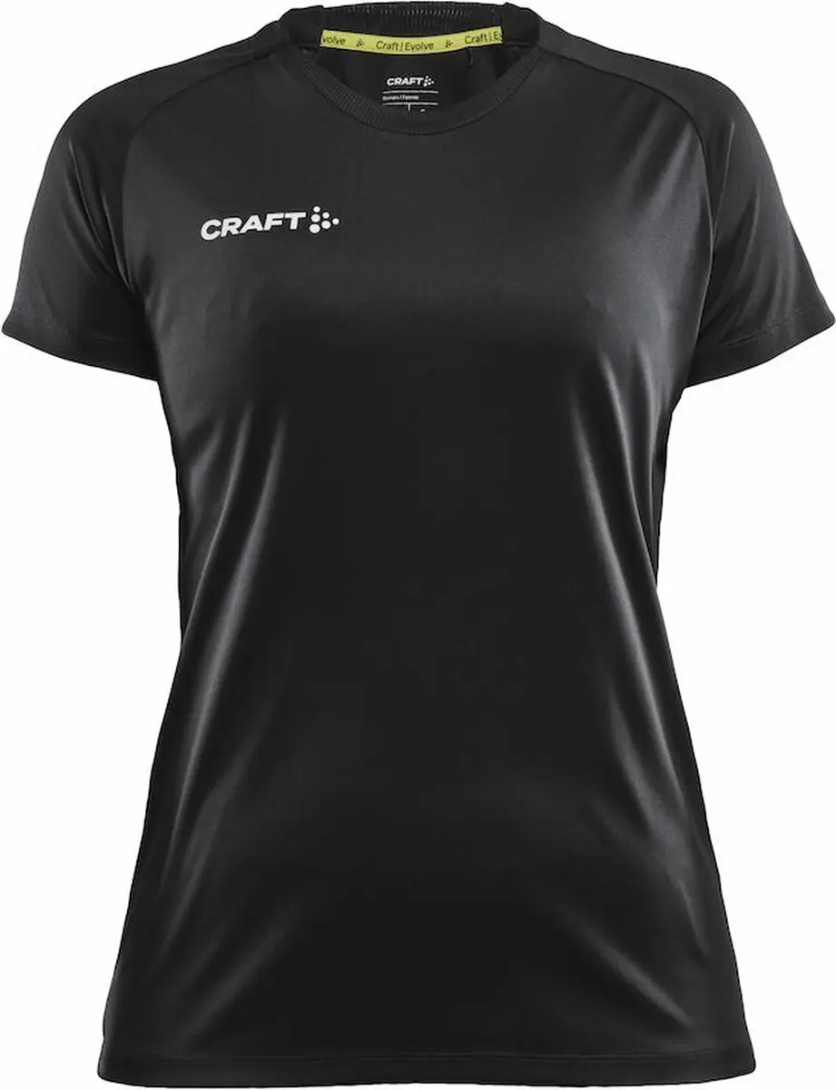 Craft Evolve T-Shirt Dames - XL - Zwart