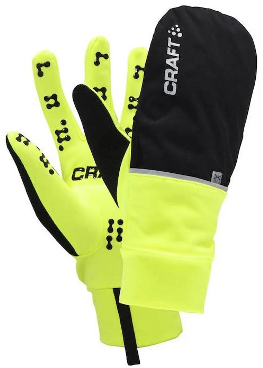 Craft Hybrideather Glove Fietshandschoenen Flumino - Maat L