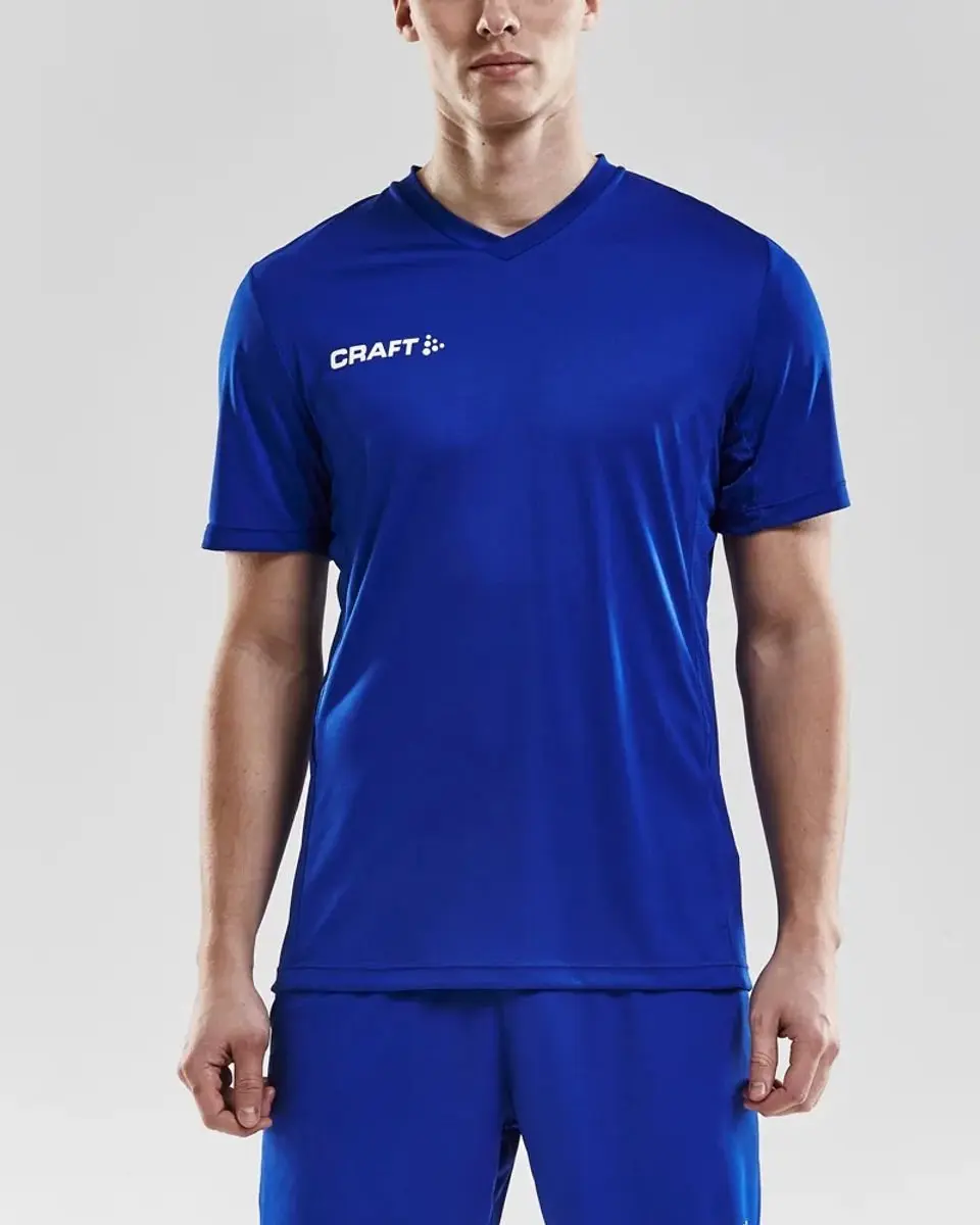 Craft Squad Solid SS Shirt Heren - Maat M - Blauw