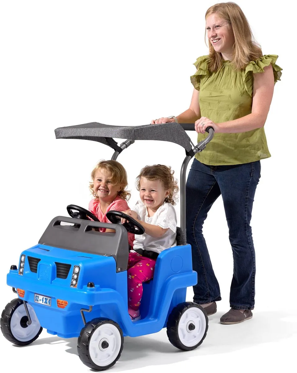 Step2 Side-By-Side Push Around SUV 483399 - Blauw
