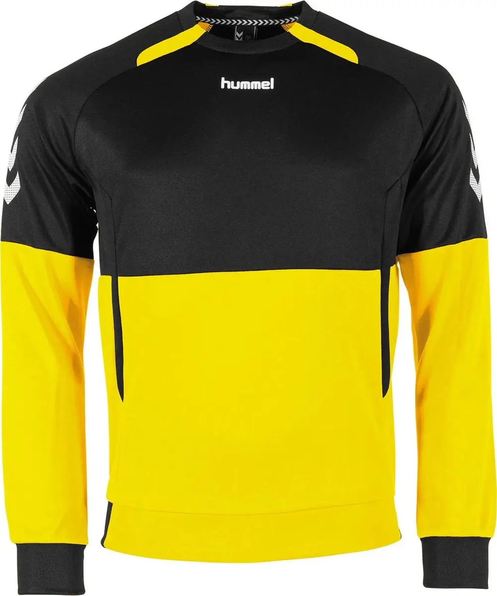 Hummel Authentic Top Round Neck Sporttrui - 116 - Geel - afbeelding 6 van 6