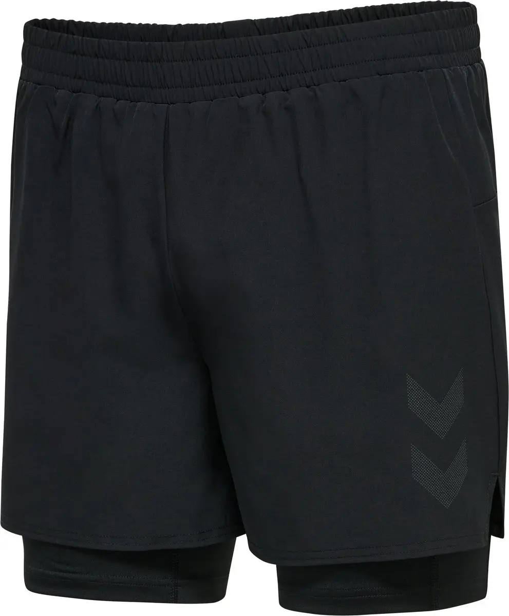 Hummel Hmlmt Force 214224 Sportbroek - S - Zwart