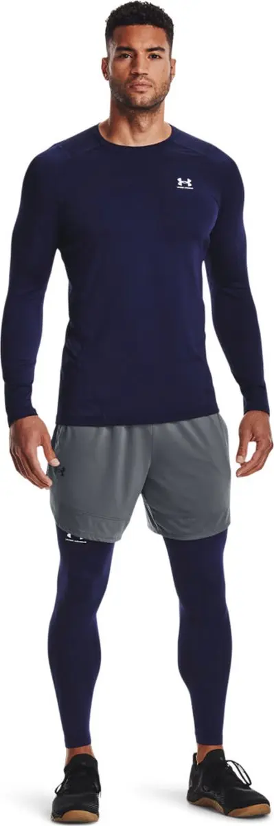 Under Armour UA CG Armour Leggings Heren - L - Marineblauw/Wit - afbeelding 6 van 6