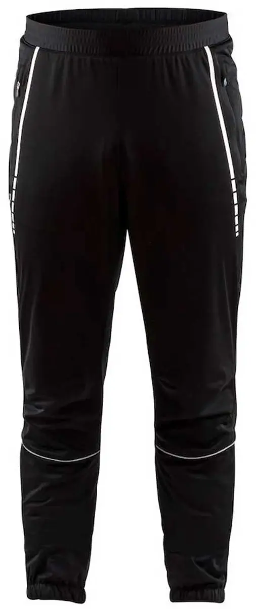 Craft Club 3/4 Zip Pants S - Trainingsbroek - Zwart