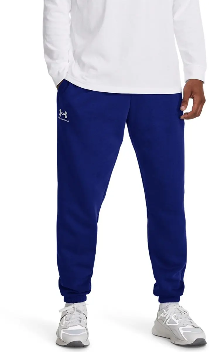 Under Armour UA Essential Fleece Joggers Short - US LG - Blauw