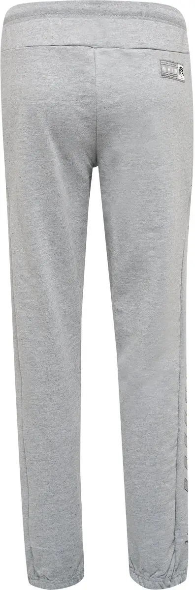 Hummel HmlMOVE Grid Cotton Pants Woman Trainingsbroek - XXL - Grijs