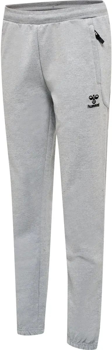Hummel HmlMOVE Grid Cotton Pants Woman Trainingsbroek - XXL - Grijs