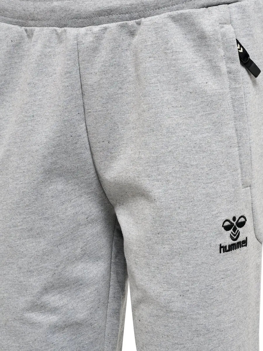 Hummel HmlMOVE Grid Cotton Pants Woman Trainingsbroek - XXL - Grijs