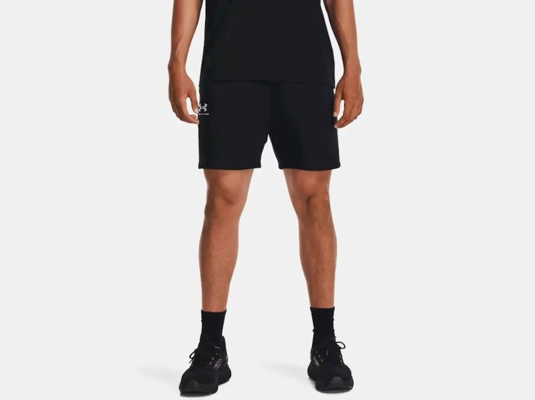 Under Armour Essential Fleece Shorts M - Zwart - afbeelding 6 van 6