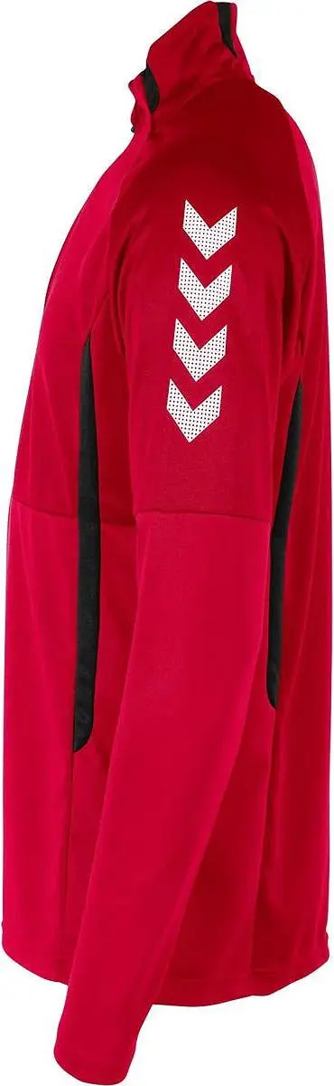 Hummel Authentic 1/4 Zip Sporttrui Kids 164 - Rood