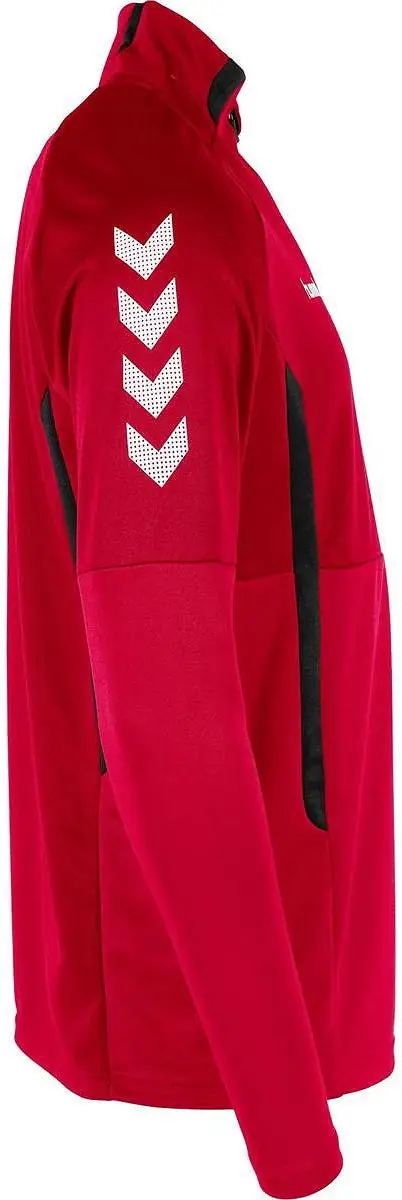 Hummel Authentic 1/4 Zip Sporttrui Kids 164 - Rood