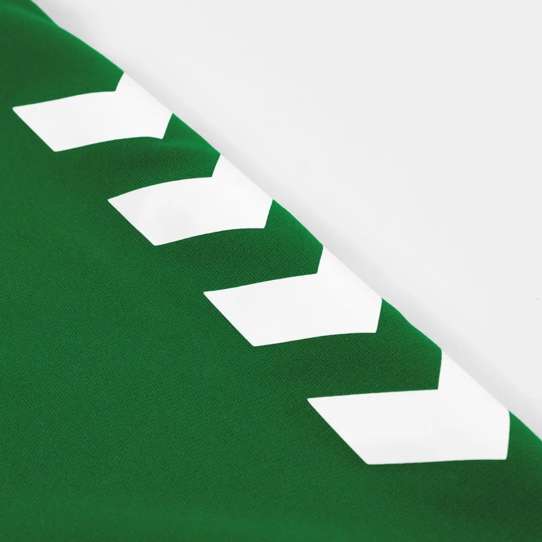 Hummel Fyn Voetbalshirt Heren XXL - Groen/Wit