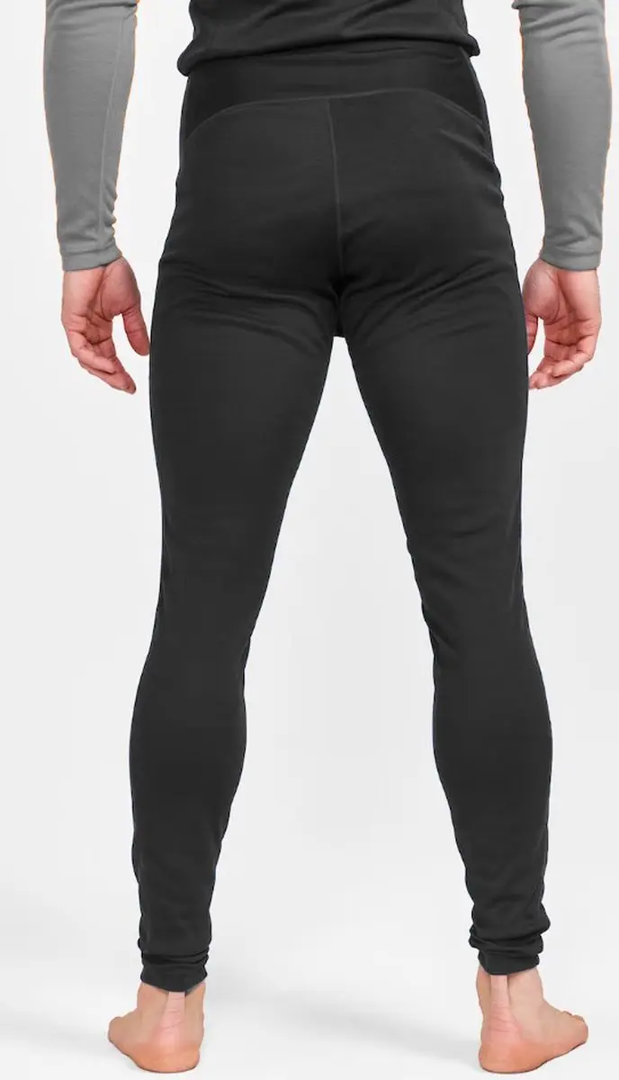 Craft Core Warm Baselayer Broek Heren M - Zwart