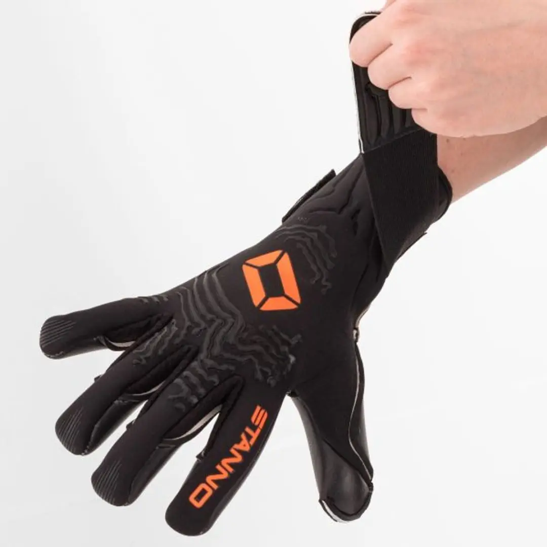 Stanno Fury Keepershandschoenen 10.5 - Zwart/Oranje