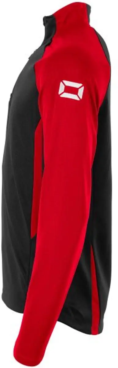 Stanno Stadio Quarter Zip Top 152 - Zwart/Rood