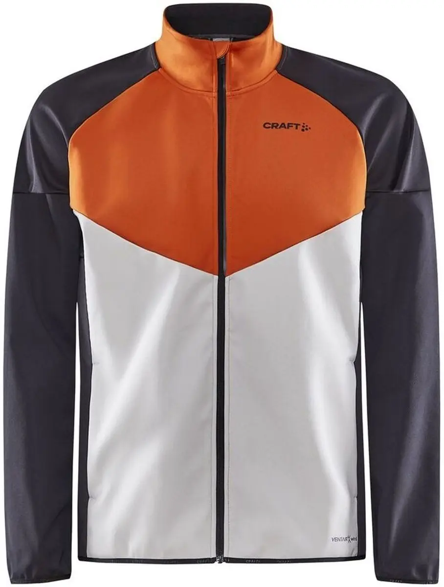 Craft Glide Block Jacket M - Flow/Slate