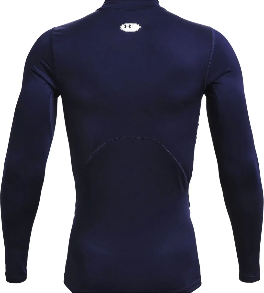 Under Armour UA CG Armour Comp Mock Heren Sportshirt - Midnight Navy