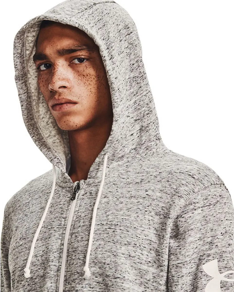 Under Armour Rival Terry FZ Sportjas - Wit