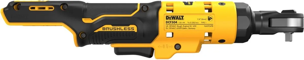 DeWalt DCF504N 12V XR Haakse Ratelsleutel 1/4" - 54W