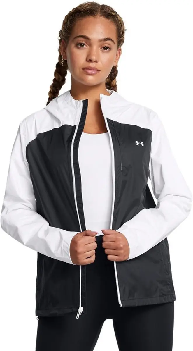 Under Armour Cloudstrike Colorblock Jkt - Dames - Zwart
