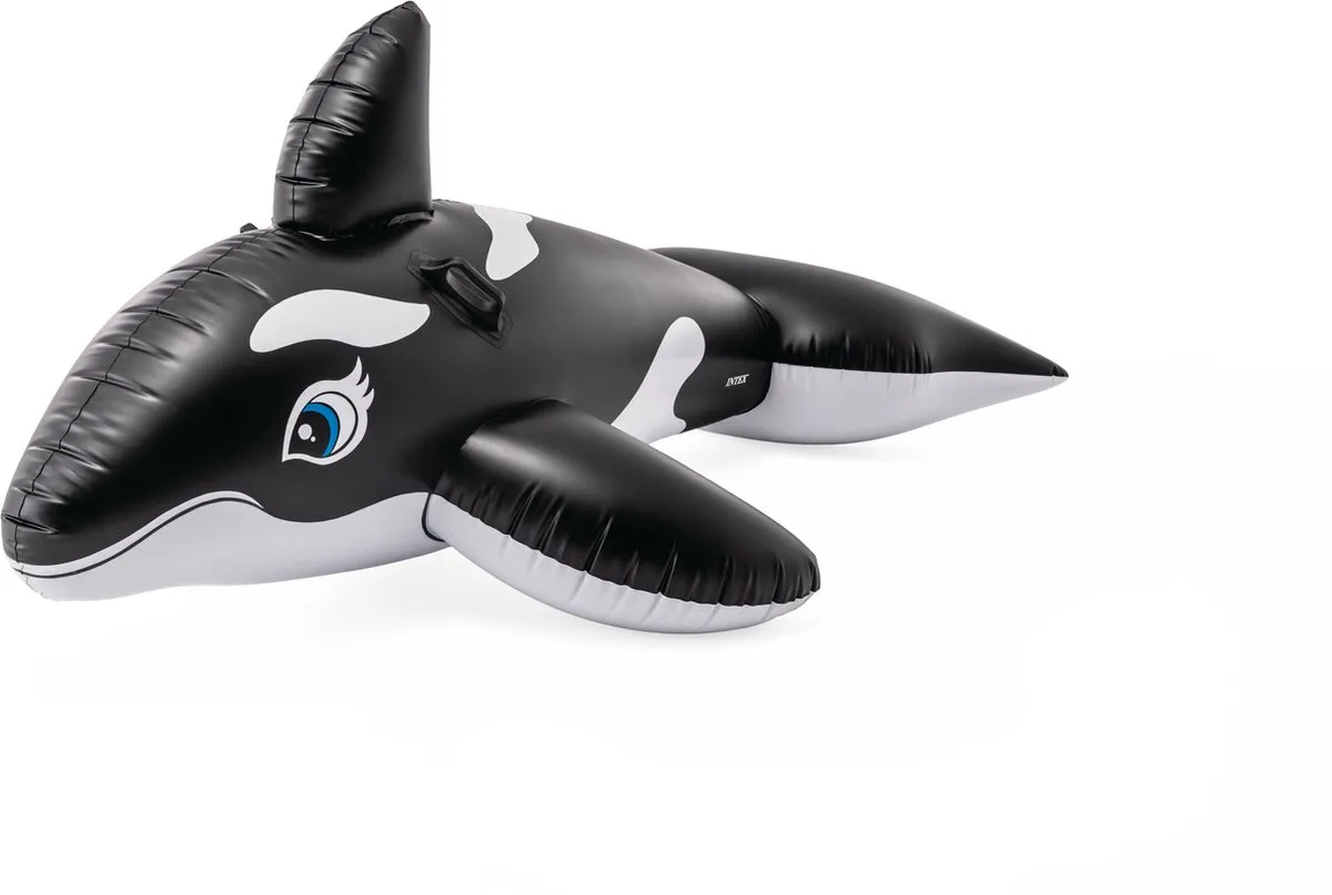 Intex Whale Ride-ON 3+ - Zwart/Wit