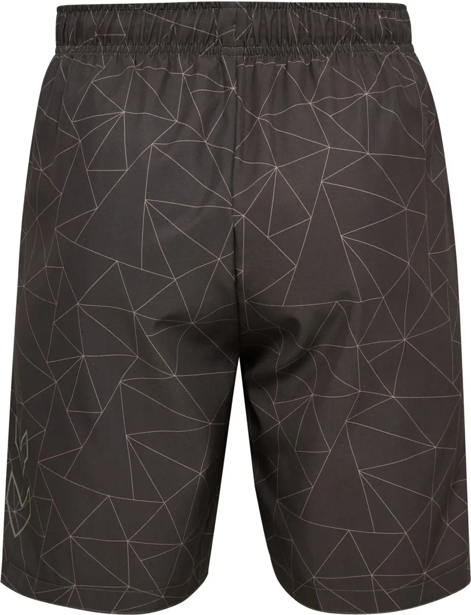 Hummel Court AOP Pocket Shorts S - Turkish Coffee