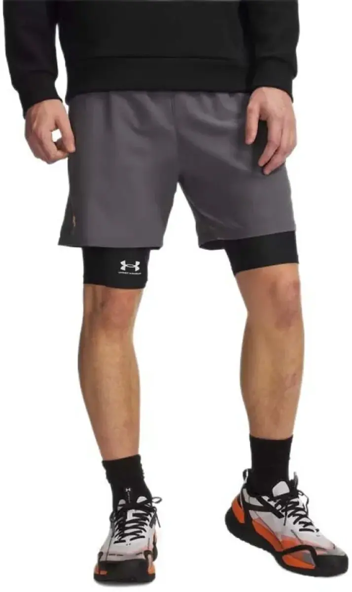 Under Armour Vanish Woven Korte Broek - L - Grijs