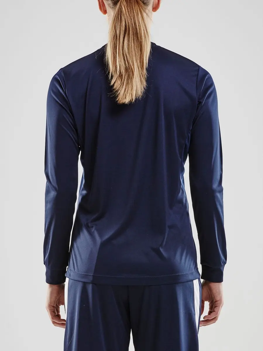 Craft Squad Jersey Solid LS XL - Navy/Wit