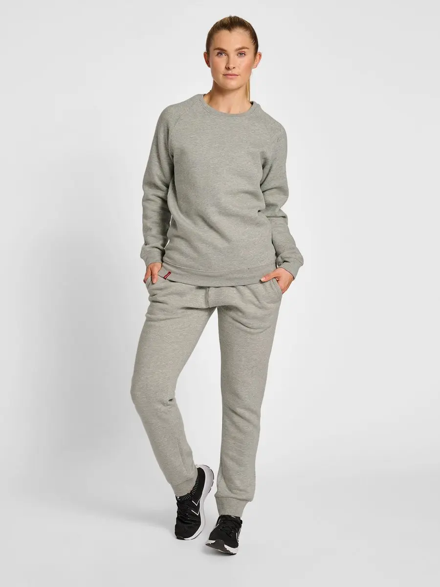 Hummel Dames Joggingbroek Hmlred Basic - S - Grijs