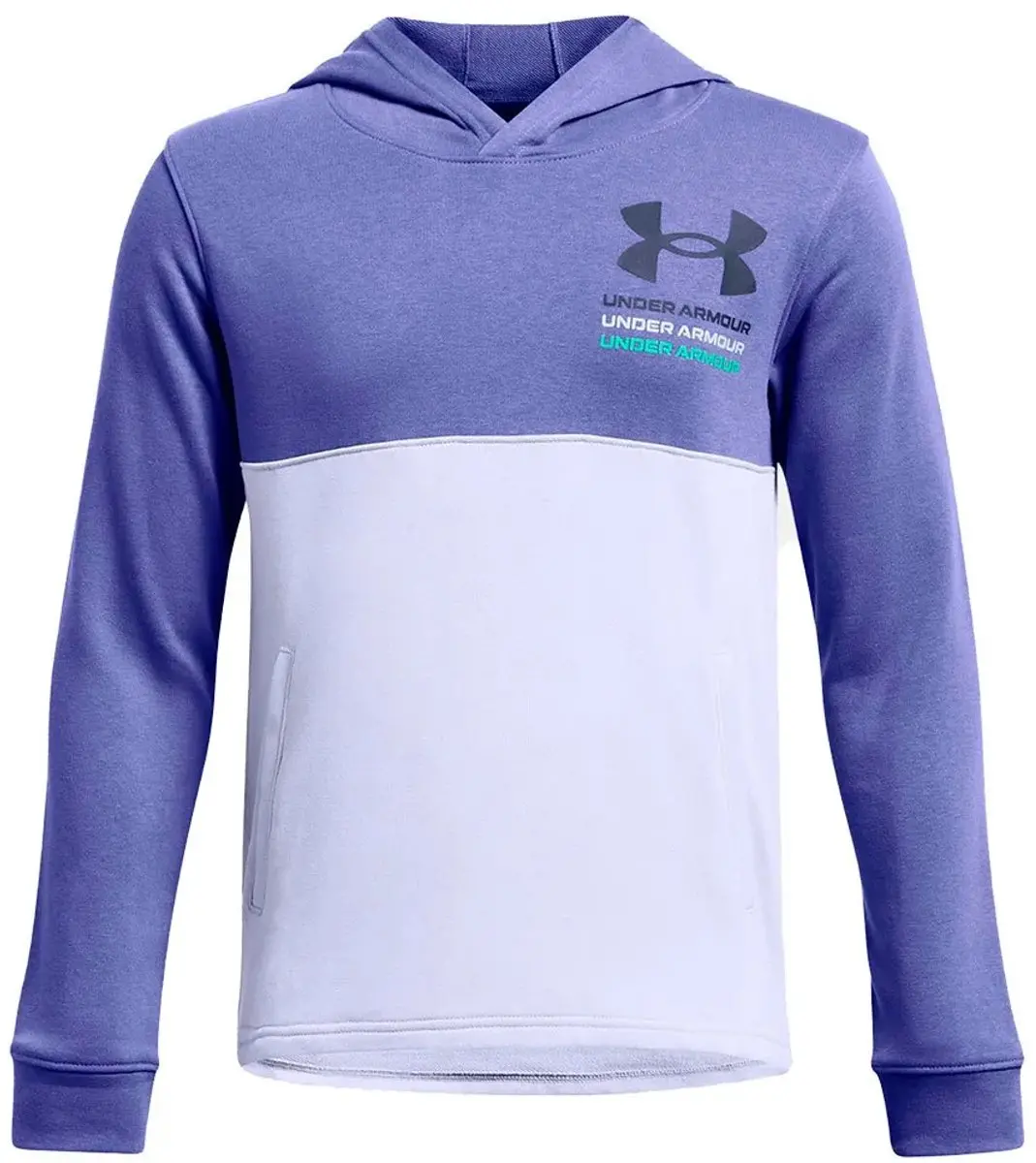 Under Armour Rival Terry Hoodie 10-12 Years - Paars